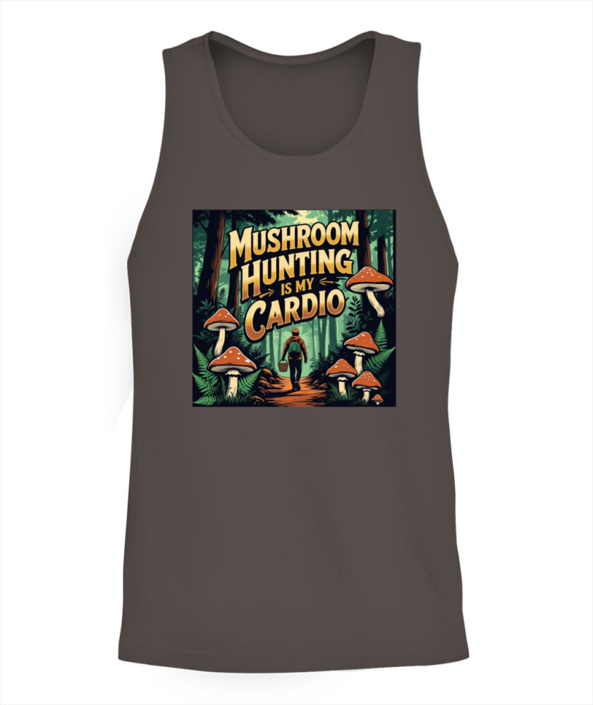 Only Here for the Morels Shirt – Funny Mushroom Foraging Tee – Retro Hippie Nature Lover Gift