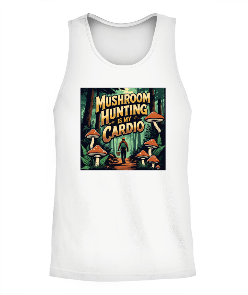 Only Here for the Morels Shirt – Funny Mushroom Foraging Tee – Retro Hippie Nature Lover Gift