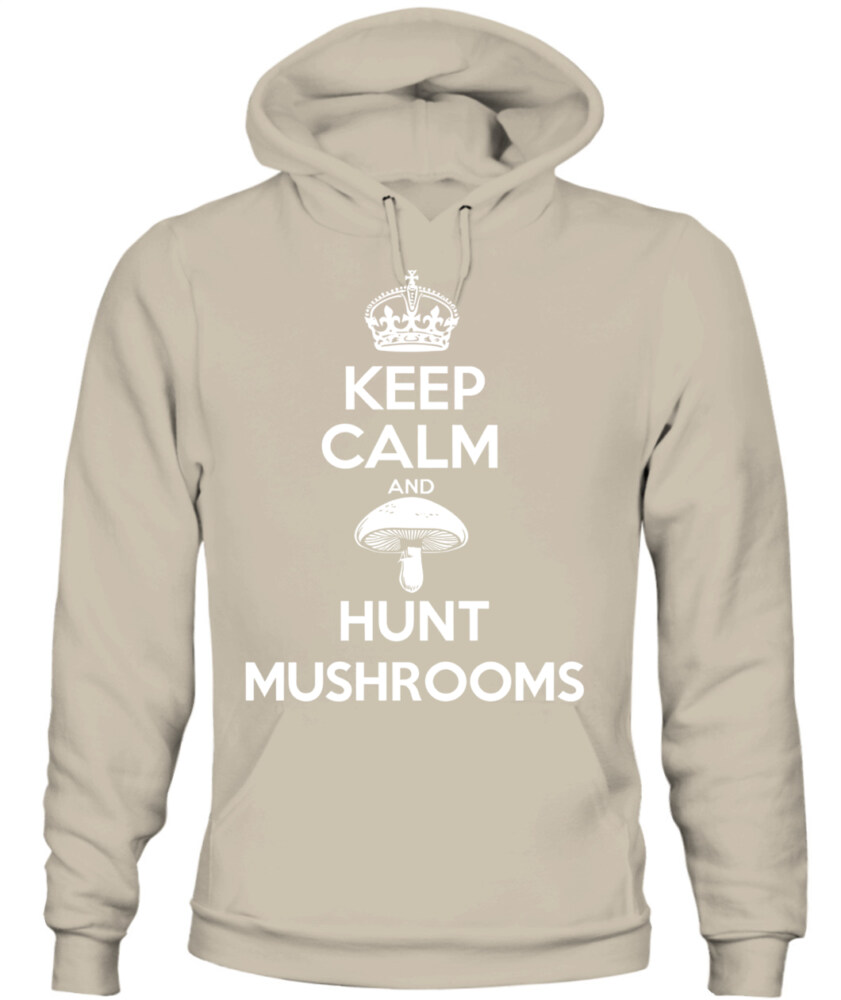Keep Calm and Hunt Mushrooms - Funny Mushroom Hunting Shirt