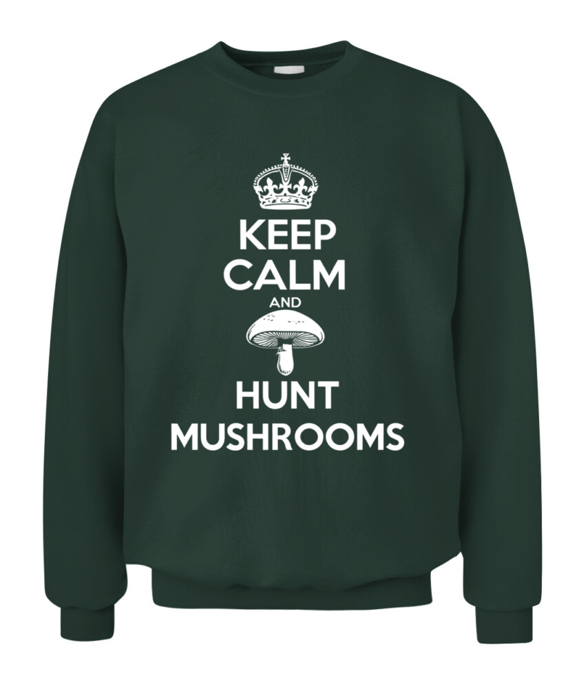 Keep Calm and Hunt Mushrooms - Funny Mushroom Hunting Shirt