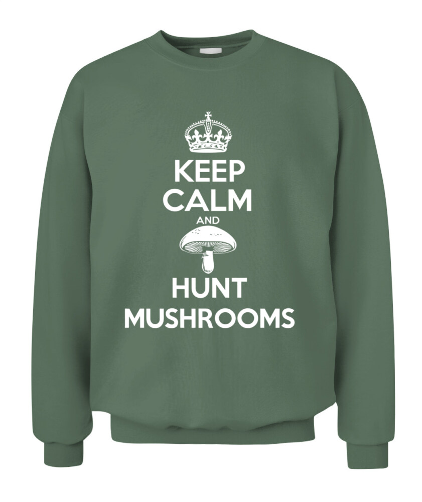 Keep Calm and Hunt Mushrooms - Funny Mushroom Hunting Shirt