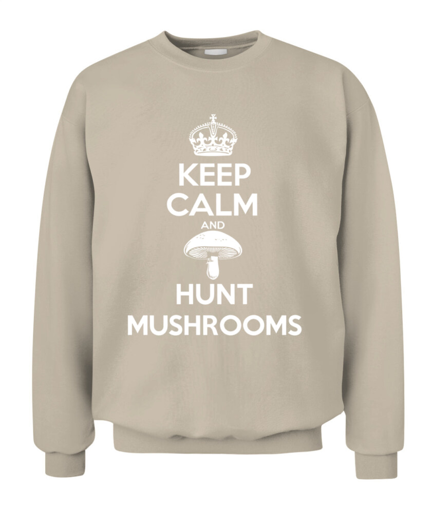 Keep Calm and Hunt Mushrooms - Funny Mushroom Hunting Shirt