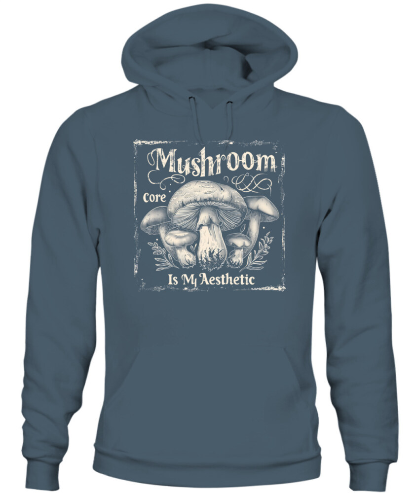 Mushroom Core Is My Aesthetic - Funny Mushroom Hunting Shirt