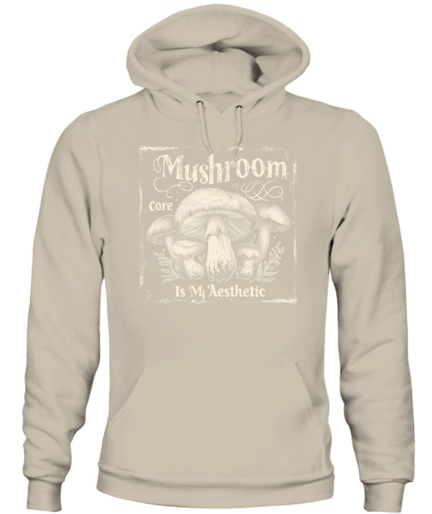 Mushroom Core Is My Aesthetic - Funny Mushroom Hunting Shirt