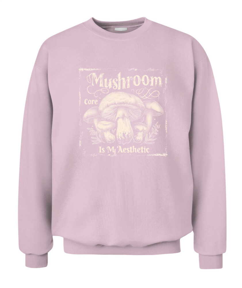 Mushroom Core Is My Aesthetic - Funny Mushroom Hunting Shirt