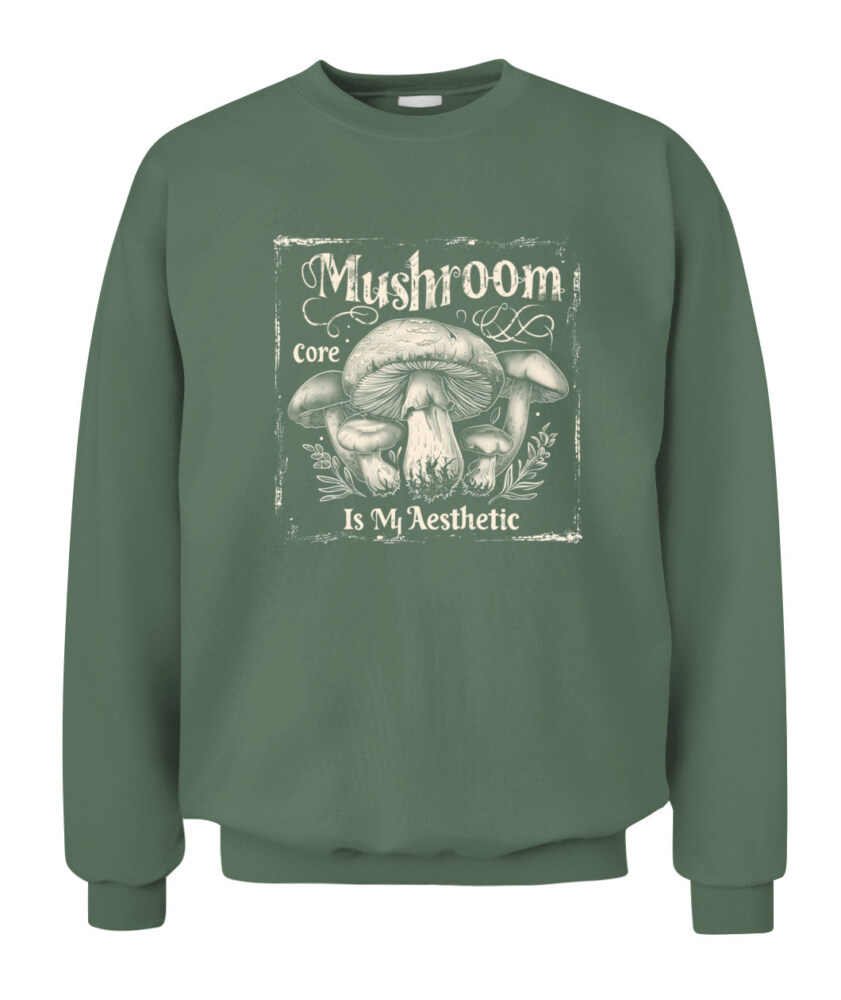 Mushroom Core Is My Aesthetic - Funny Mushroom Hunting Shirt