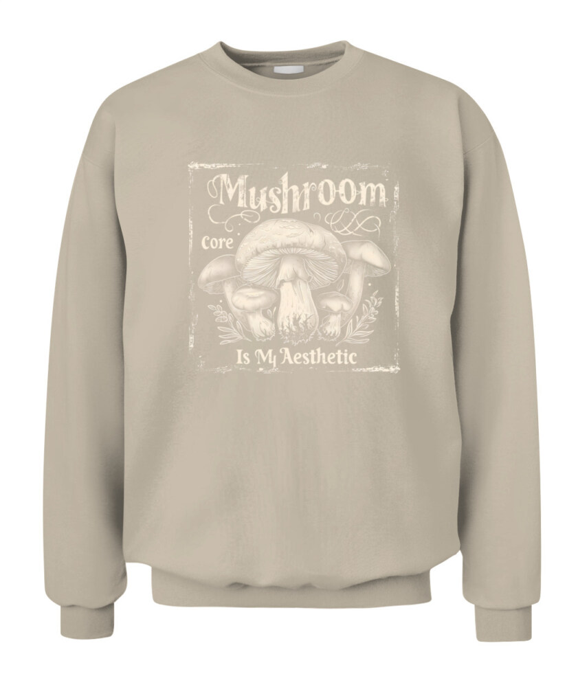Mushroom Core Is My Aesthetic - Funny Mushroom Hunting Shirt