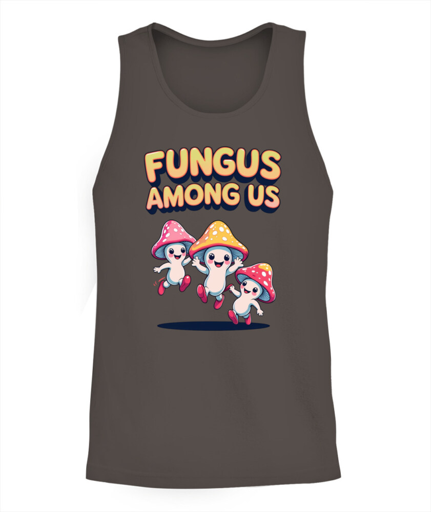 Fungus Among Us Vintage Cartoon Mushroom Shirt – Retro Forest Fun Tee