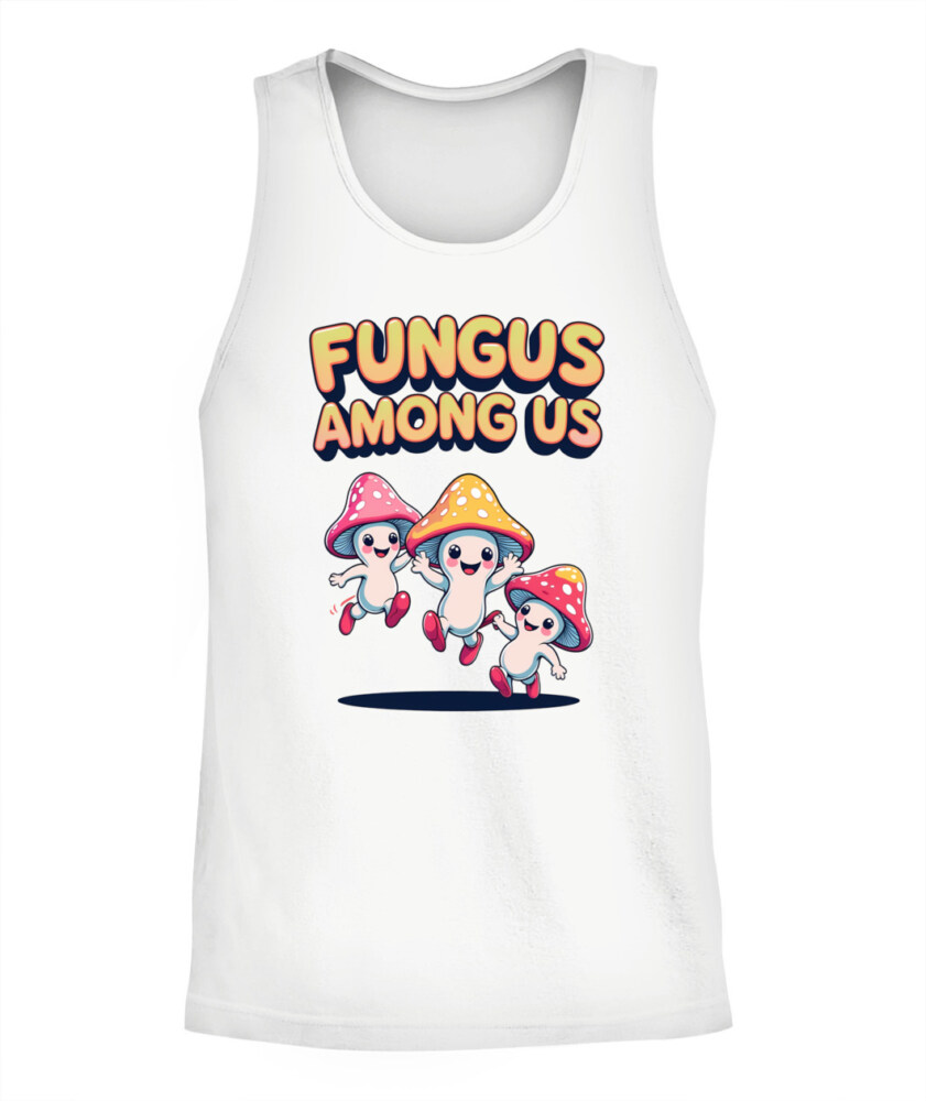 Fungus Among Us Vintage Cartoon Mushroom Shirt – Retro Forest Fun Tee