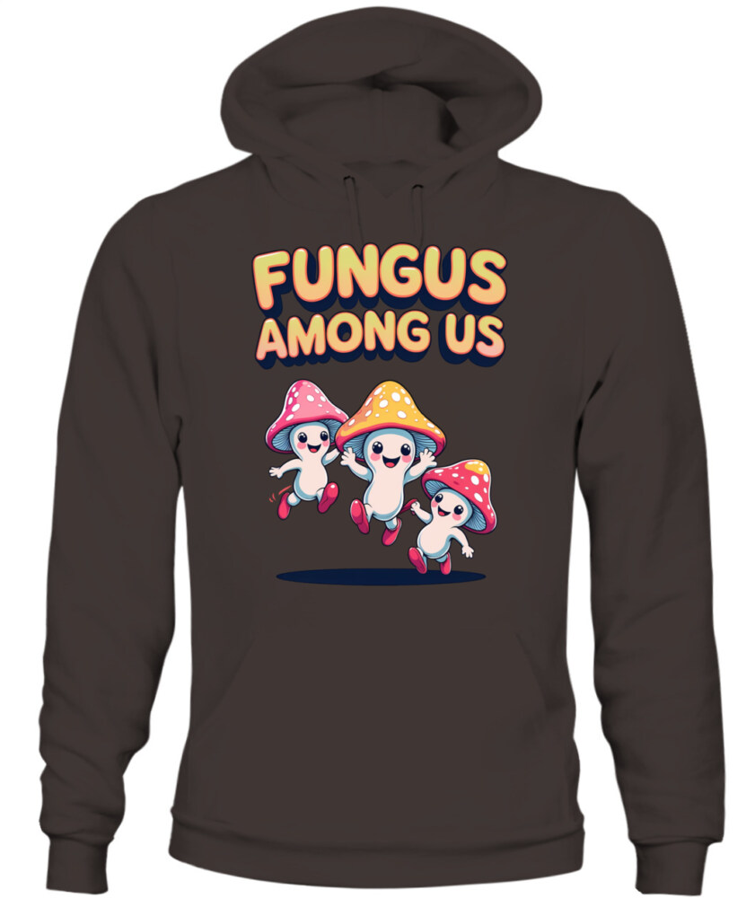 Fungus Among Us Vintage Cartoon Mushroom Shirt – Retro Forest Fun Tee