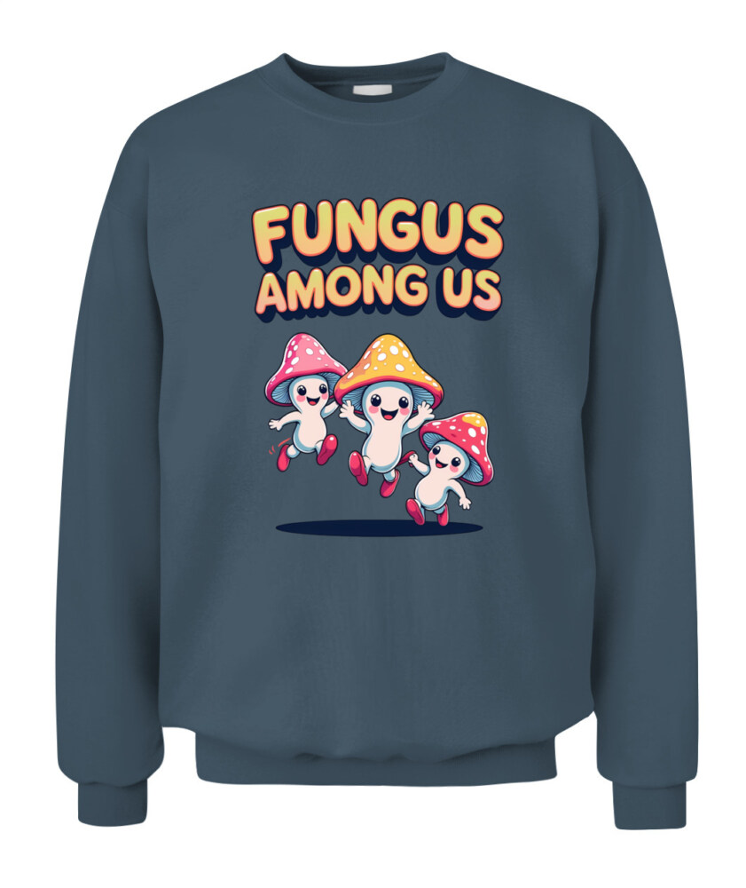 Fungus Among Us Vintage Cartoon Mushroom Shirt – Retro Forest Fun Tee