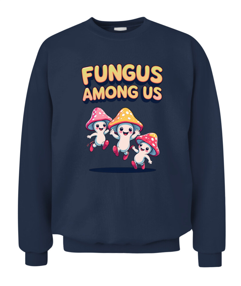 Fungus Among Us Vintage Cartoon Mushroom Shirt – Retro Forest Fun Tee