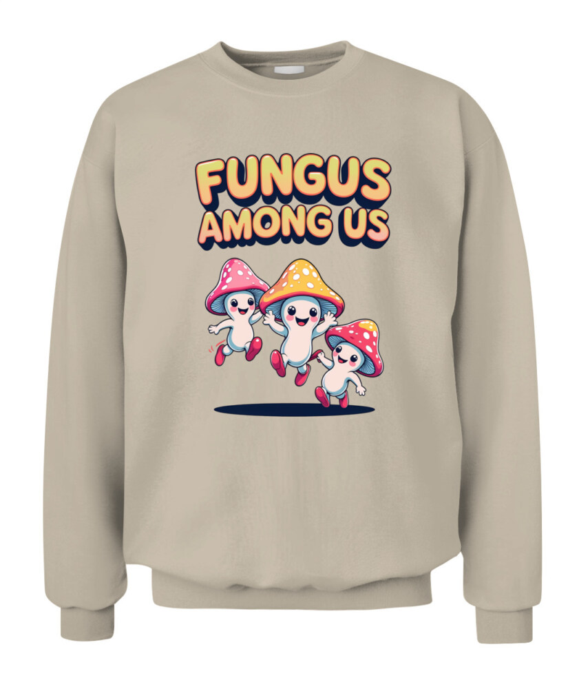 Fungus Among Us Vintage Cartoon Mushroom Shirt – Retro Forest Fun Tee