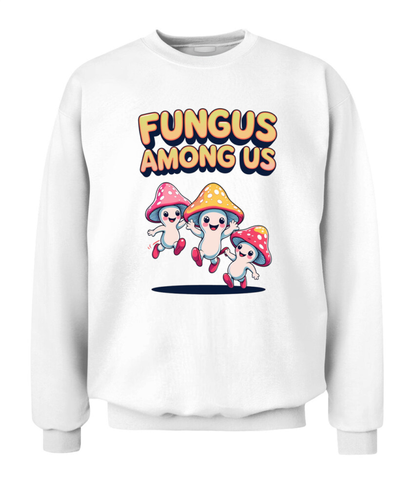 Fungus Among Us Vintage Cartoon Mushroom Shirt – Retro Forest Fun Tee