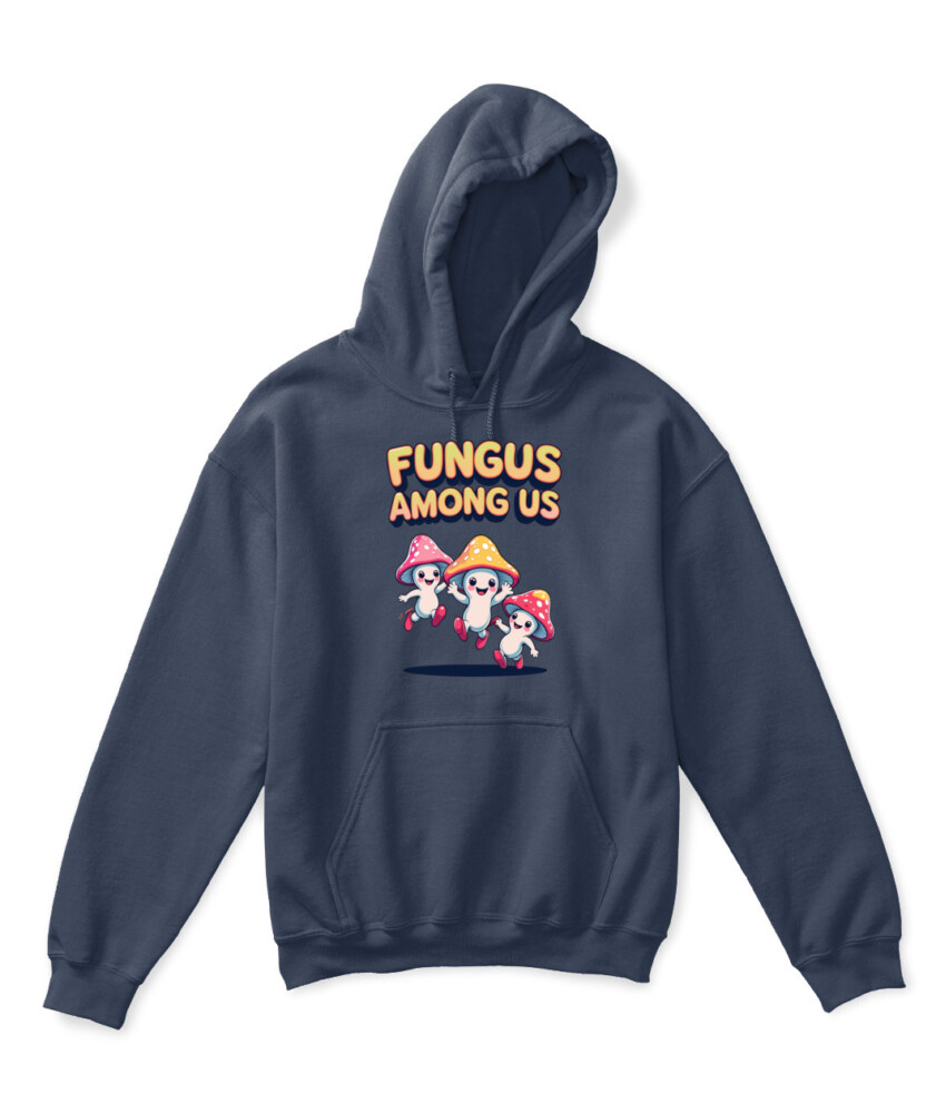 Fungus Among Us Vintage Cartoon Mushroom Shirt – Retro Forest Fun Tee