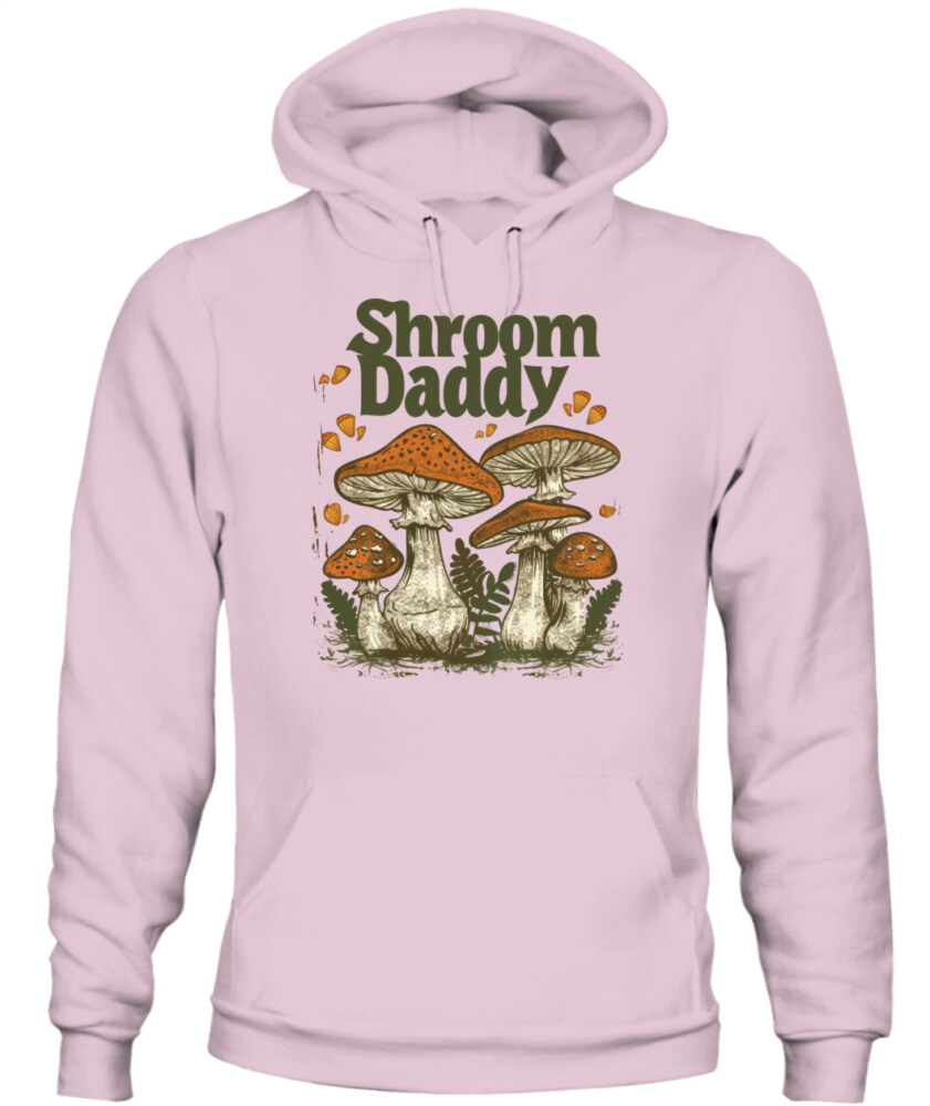 Shroom Daddy Funny Mushroom Foraging Shirt – Retro Cottagecore Goblincore Aesthetic Tee