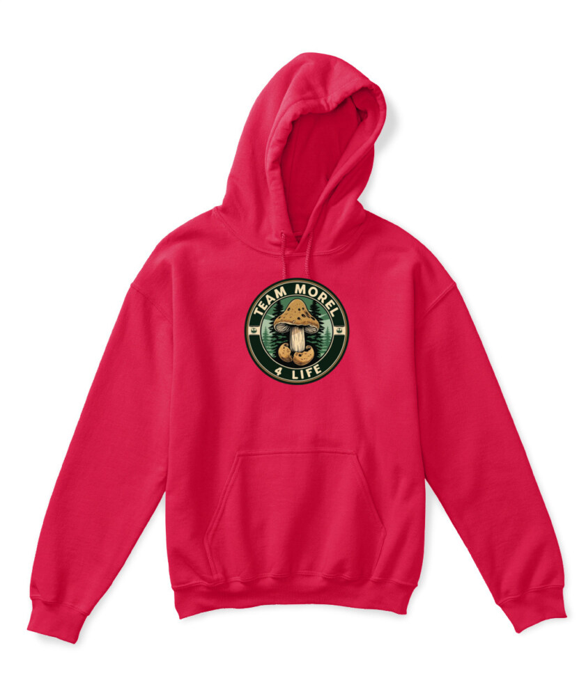 Team Morel 4 Life - Funny Mushroom Hunting Shirt