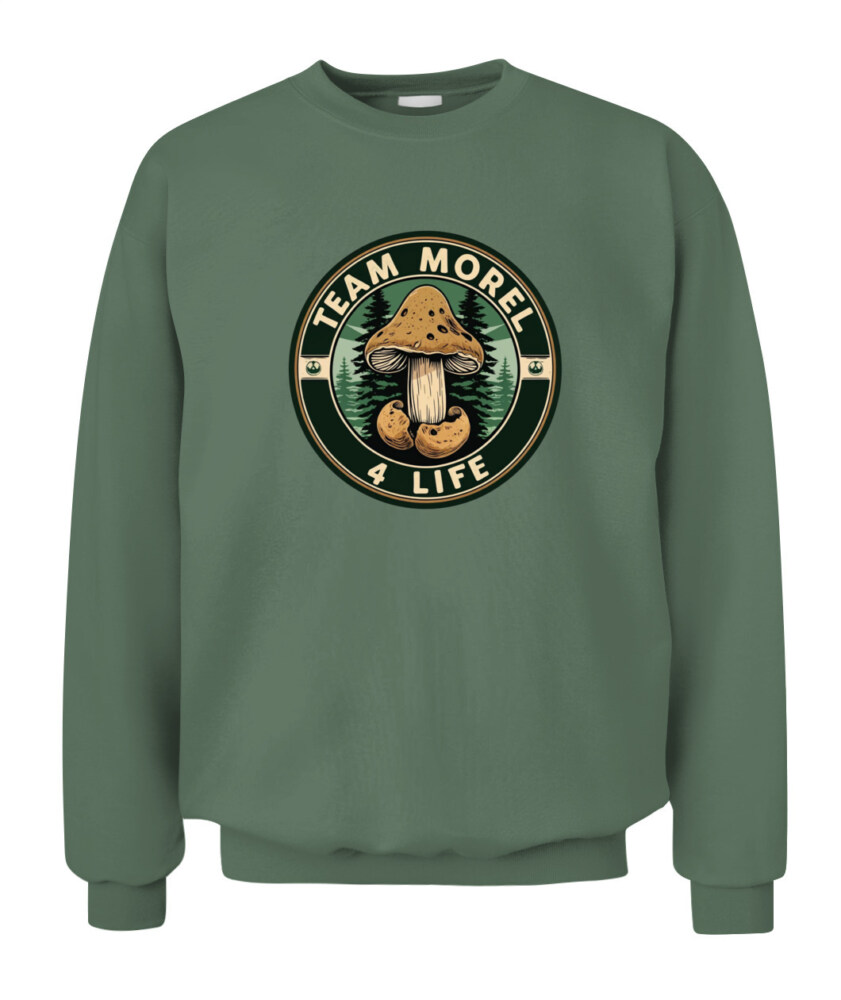 Team Morel 4 Life - Funny Mushroom Hunting Shirt