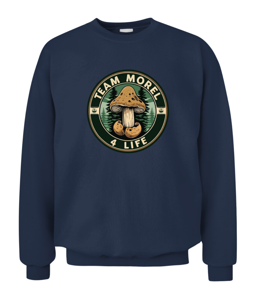 Team Morel 4 Life - Funny Mushroom Hunting Shirt