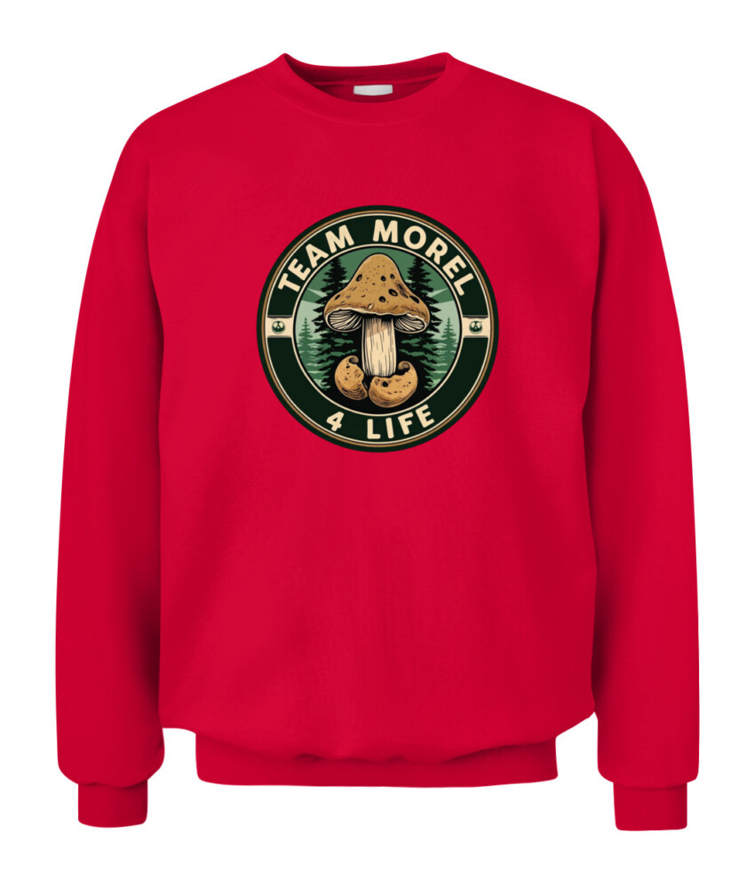 Team Morel 4 Life - Funny Mushroom Hunting Shirt