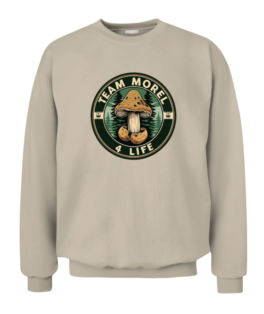 Team Morel 4 Life - Funny Mushroom Hunting Shirt