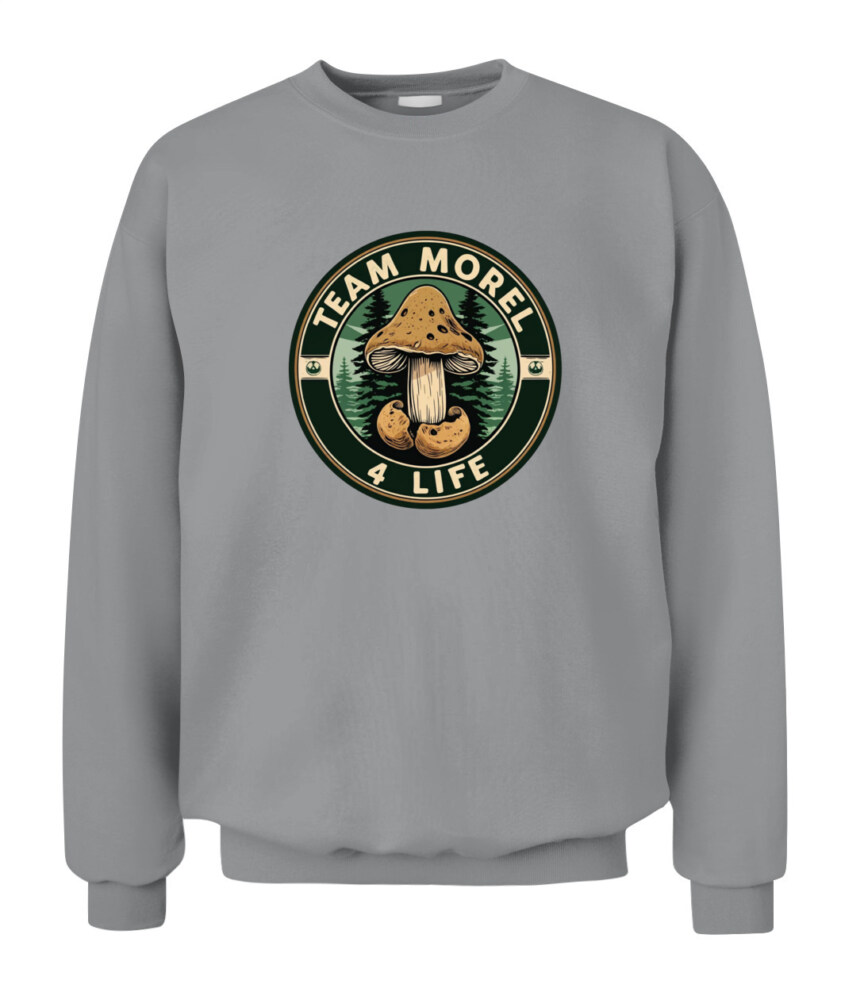 Team Morel 4 Life - Funny Mushroom Hunting Shirt