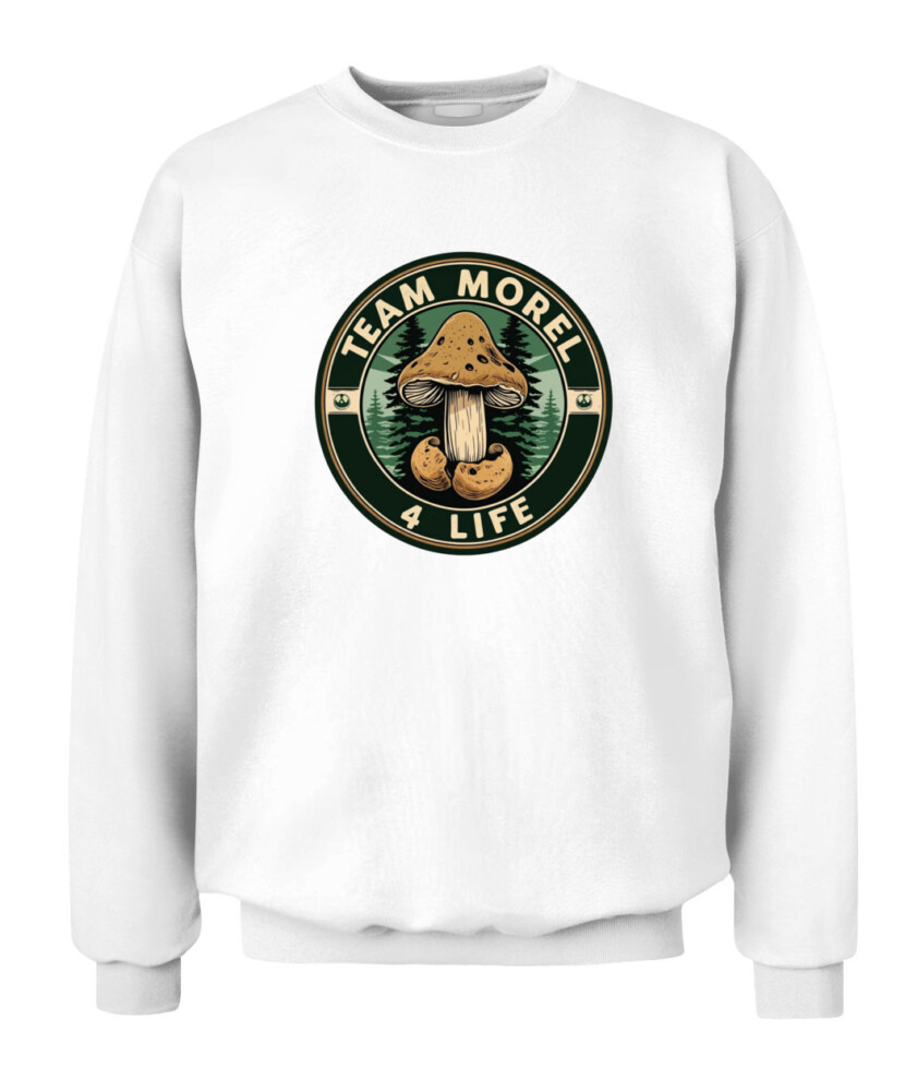 Team Morel 4 Life - Funny Mushroom Hunting Shirt