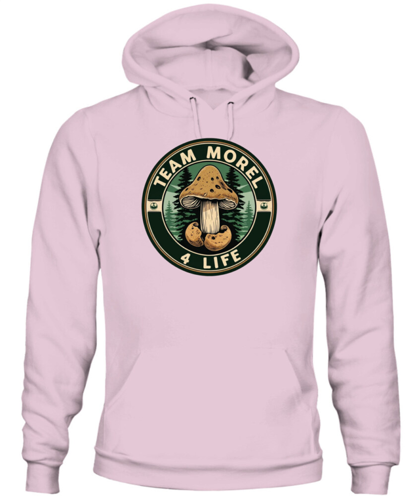 Team Morel 4 Life - Funny Mushroom Hunting Shirt
