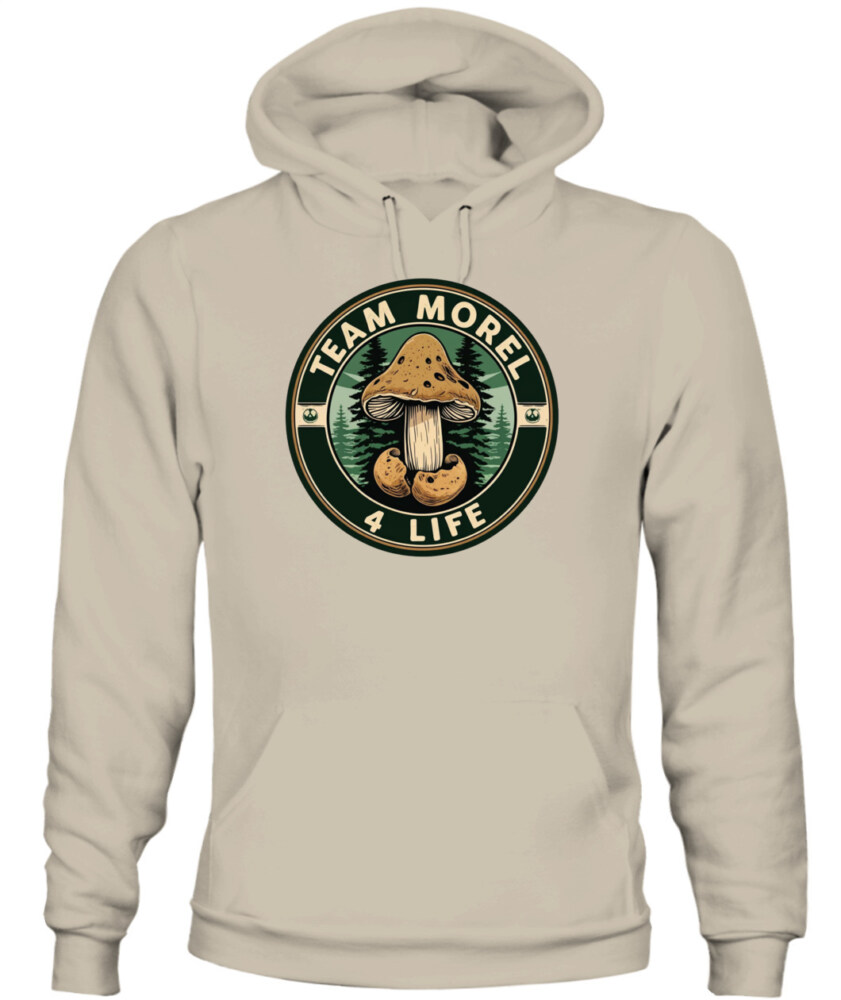 Team Morel 4 Life - Funny Mushroom Hunting Shirt