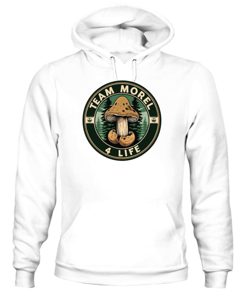 Team Morel 4 Life - Funny Mushroom Hunting Shirt