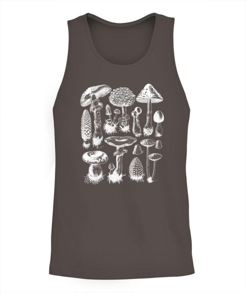 Property of Mushroom Research Unit – Vintage Fungi Specimen Art