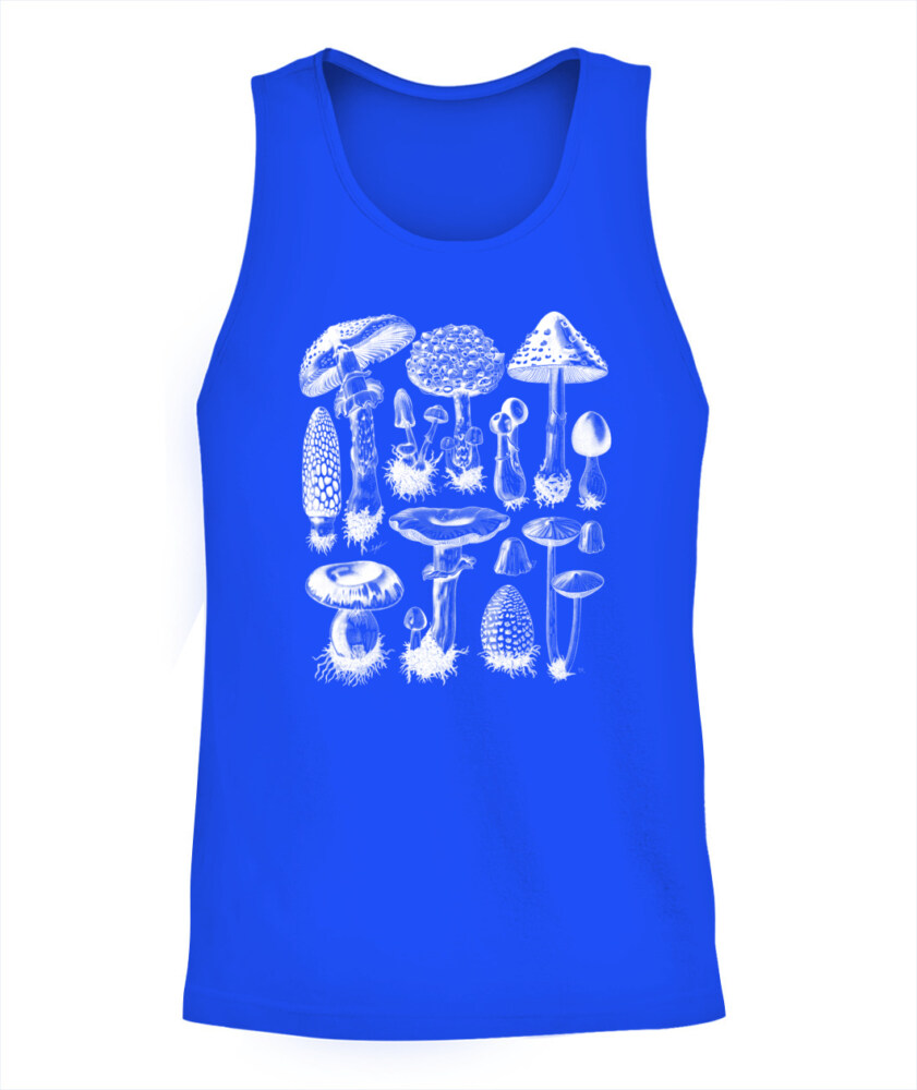 Property of Mushroom Research Unit – Vintage Fungi Specimen Art