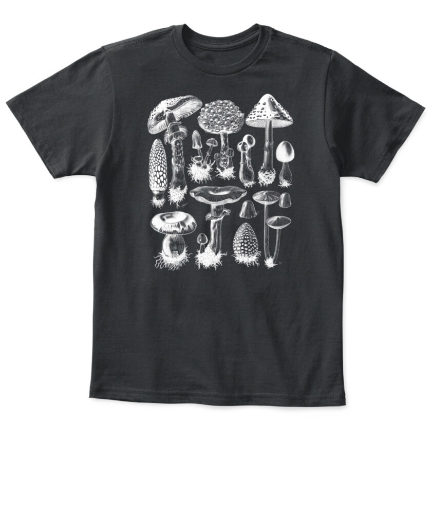 Property of Mushroom Research Unit – Vintage Fungi Specimen Art