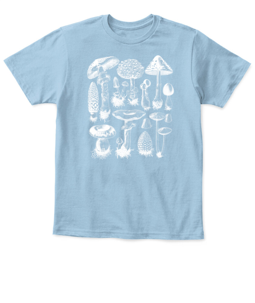 Property of Mushroom Research Unit – Vintage Fungi Specimen Art