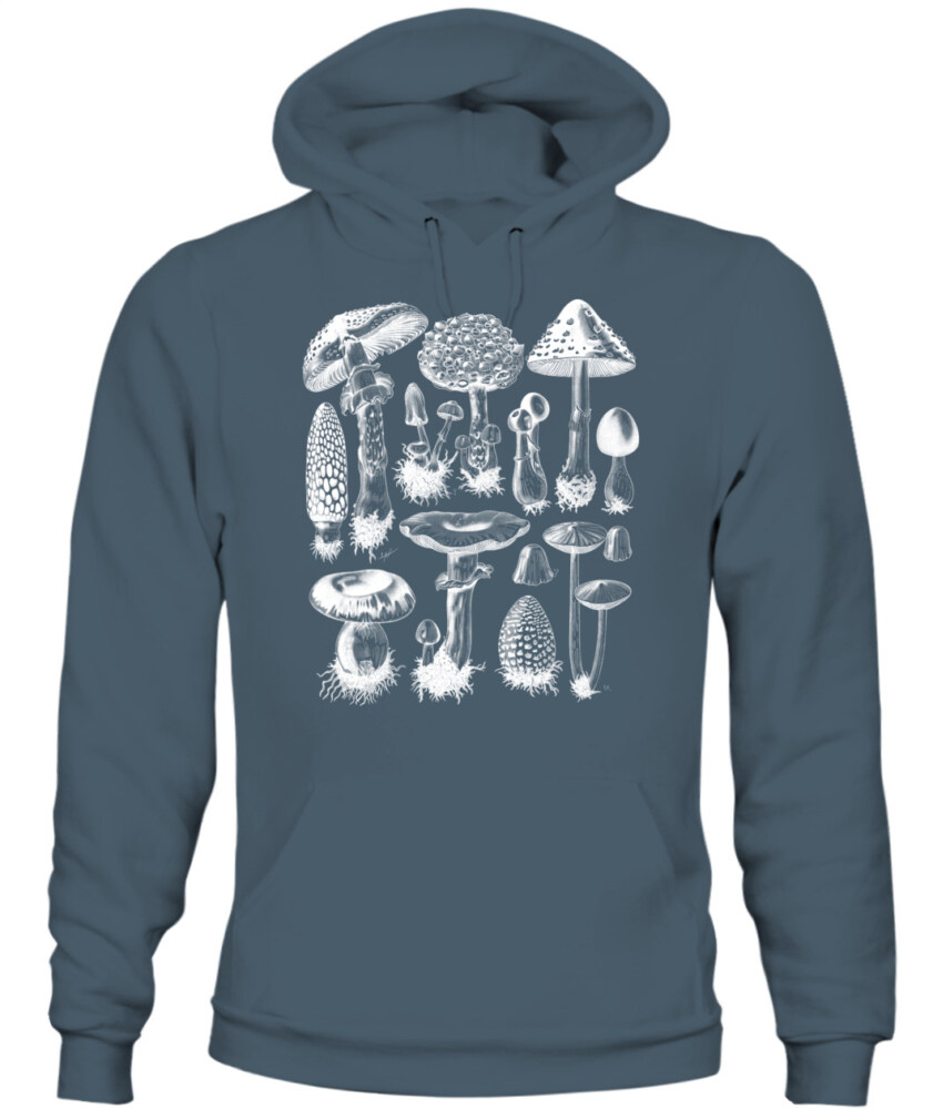 Property of Mushroom Research Unit – Vintage Fungi Specimen Art