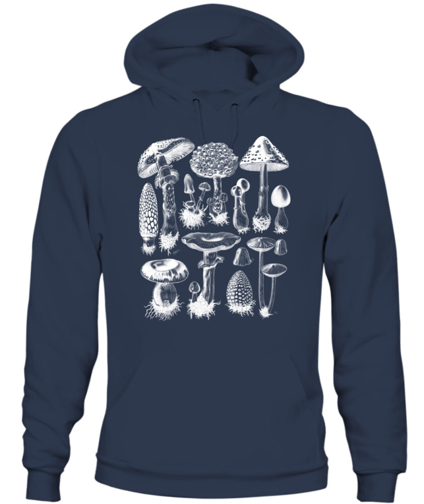 Property of Mushroom Research Unit – Vintage Fungi Specimen Art