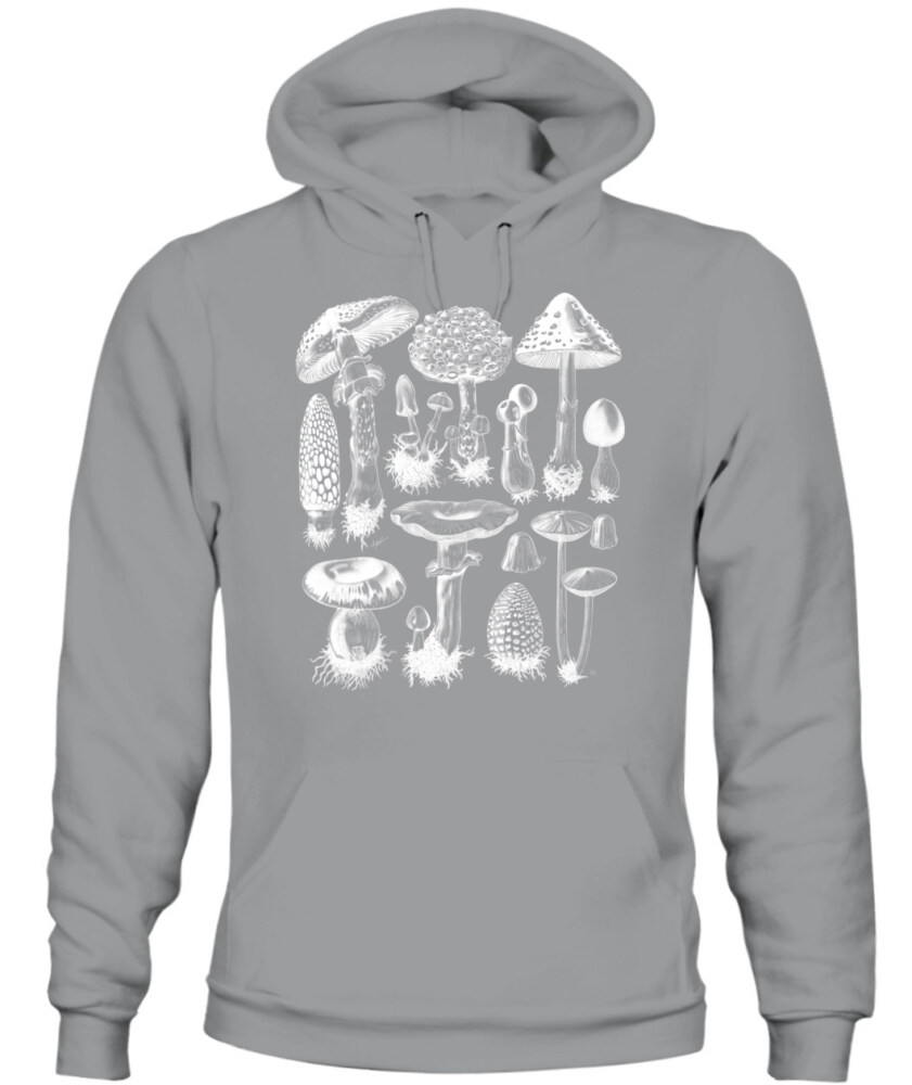 Property of Mushroom Research Unit – Vintage Fungi Specimen Art