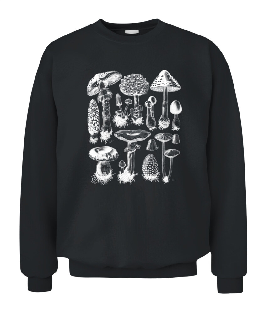 Property of Mushroom Research Unit – Vintage Fungi Specimen Art