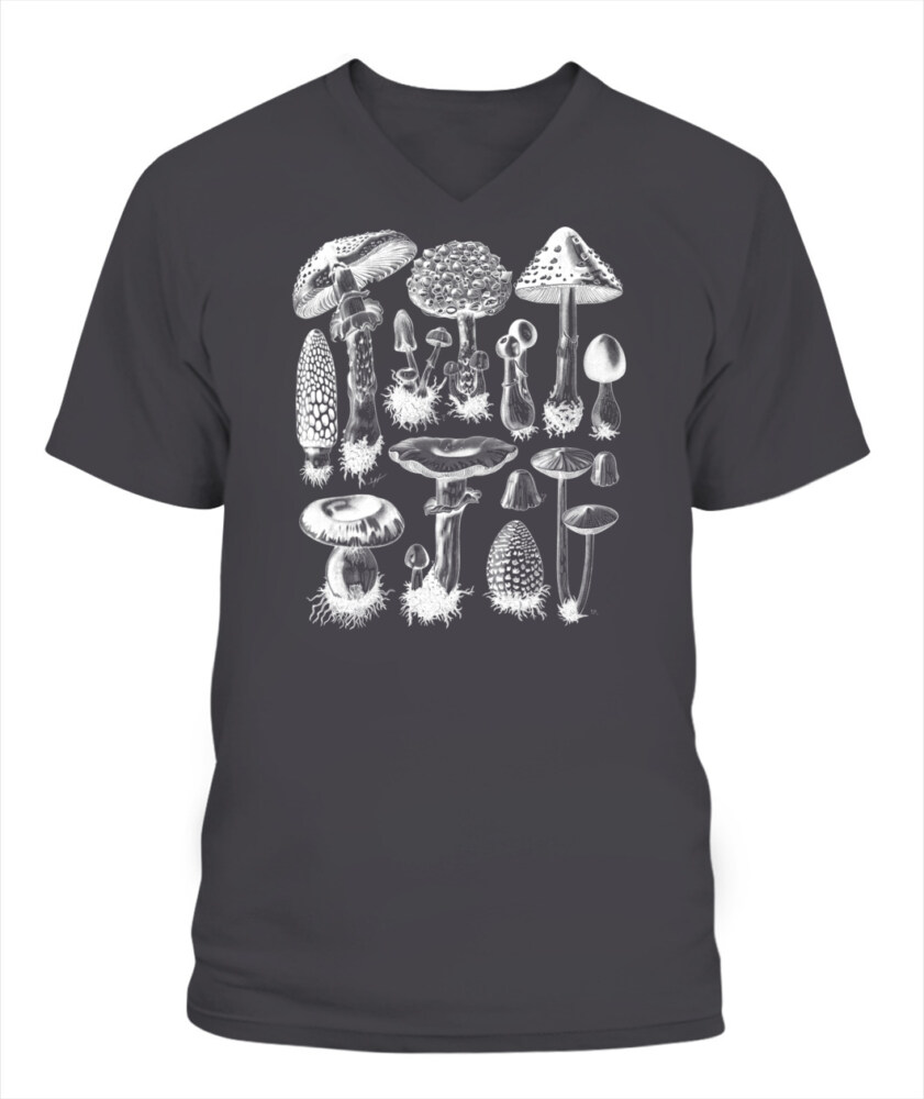 Property of Mushroom Research Unit – Vintage Fungi Specimen Art