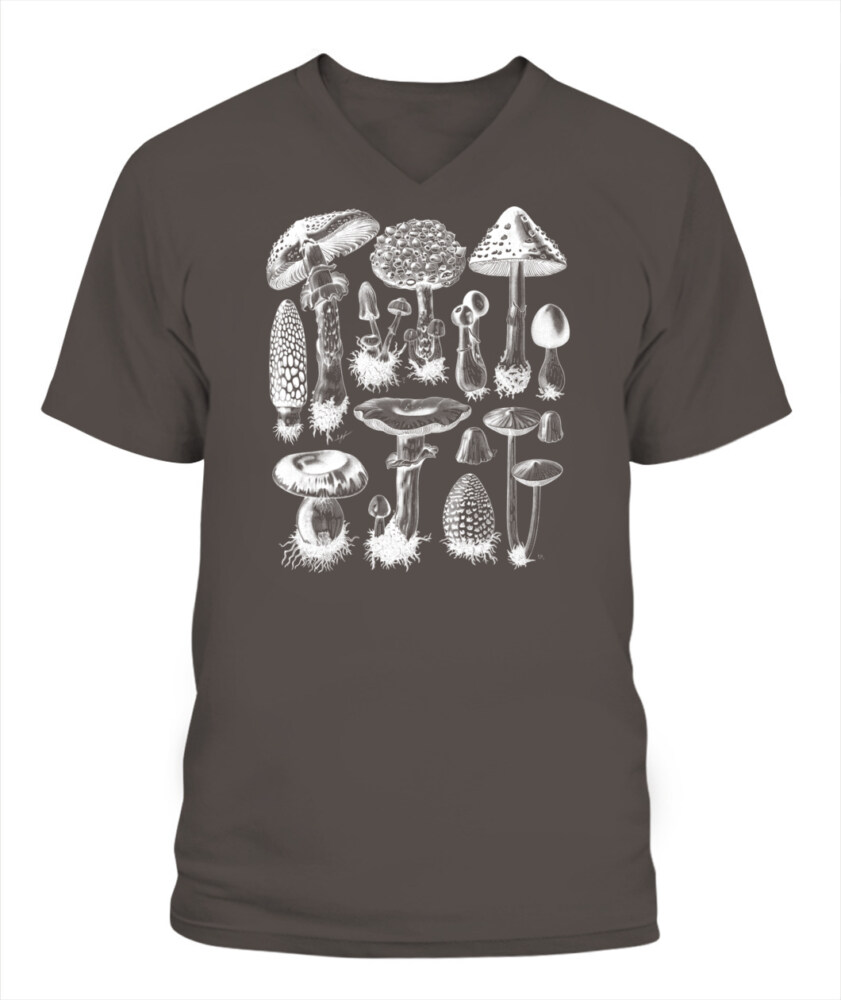 Property of Mushroom Research Unit – Vintage Fungi Specimen Art