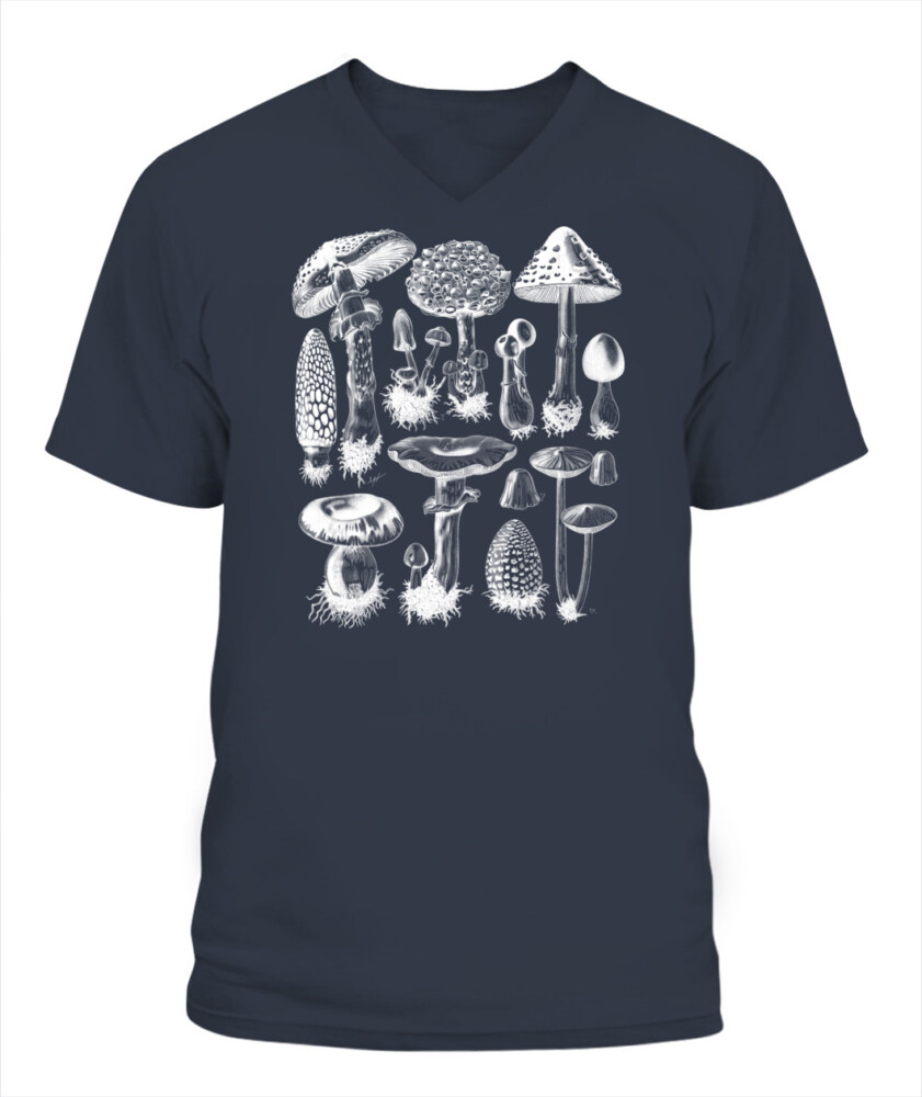 Property of Mushroom Research Unit – Vintage Fungi Specimen Art