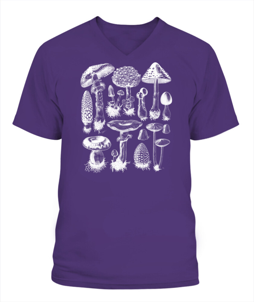 Property of Mushroom Research Unit – Vintage Fungi Specimen Art