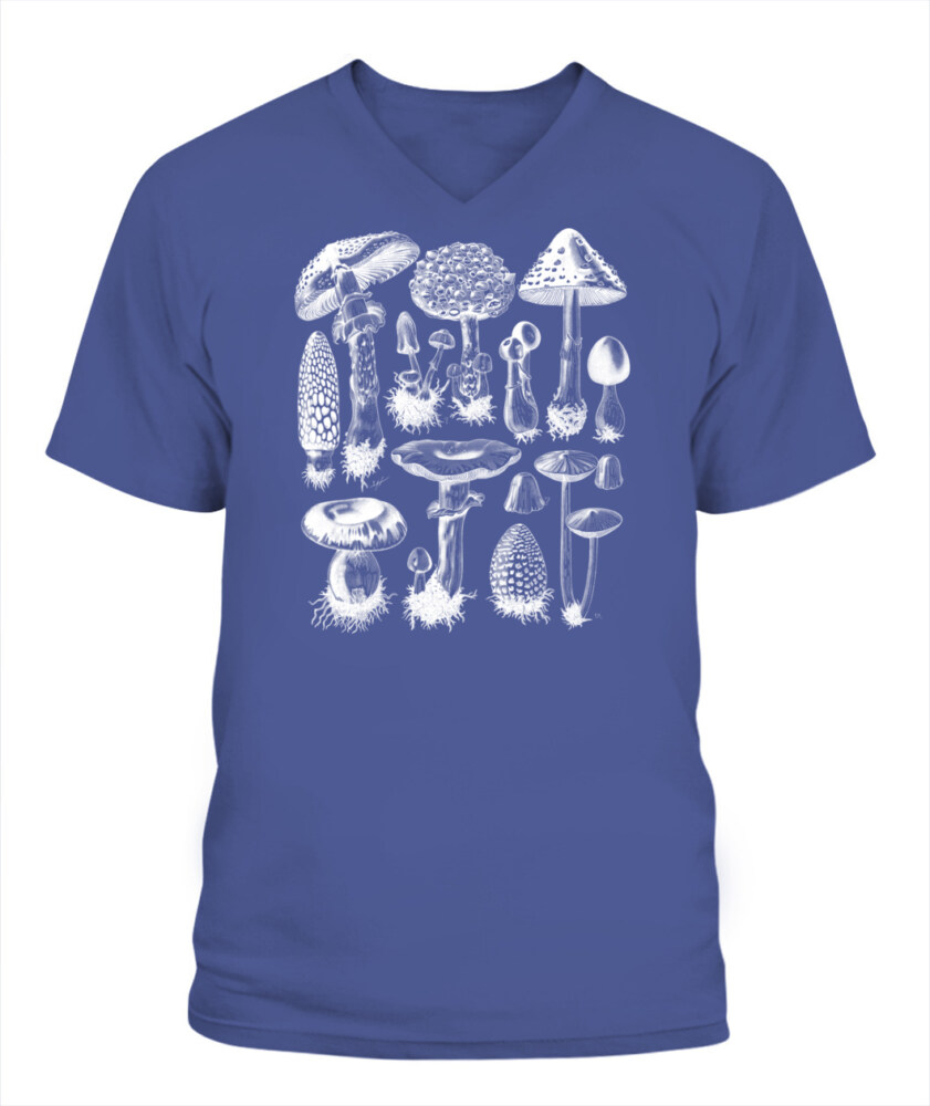 Property of Mushroom Research Unit – Vintage Fungi Specimen Art