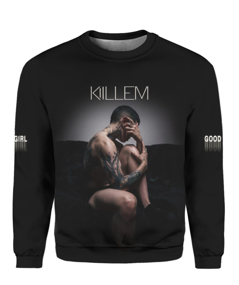 AOP Unisex Crewneck Sweatshirt - Good Girl