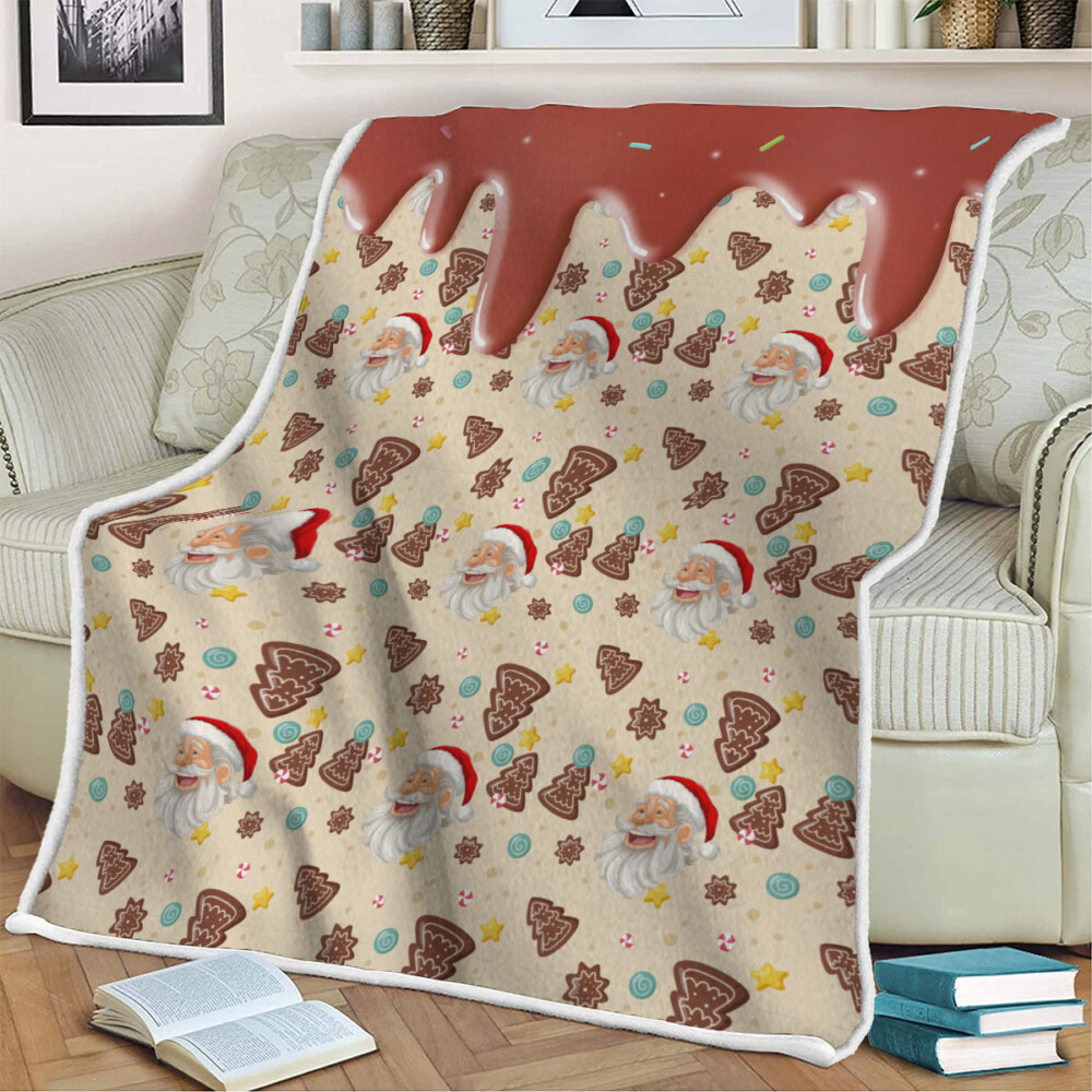 Sweet Christmas Candy Blanket POD – A Sweet Touch for Your Holiday Season!