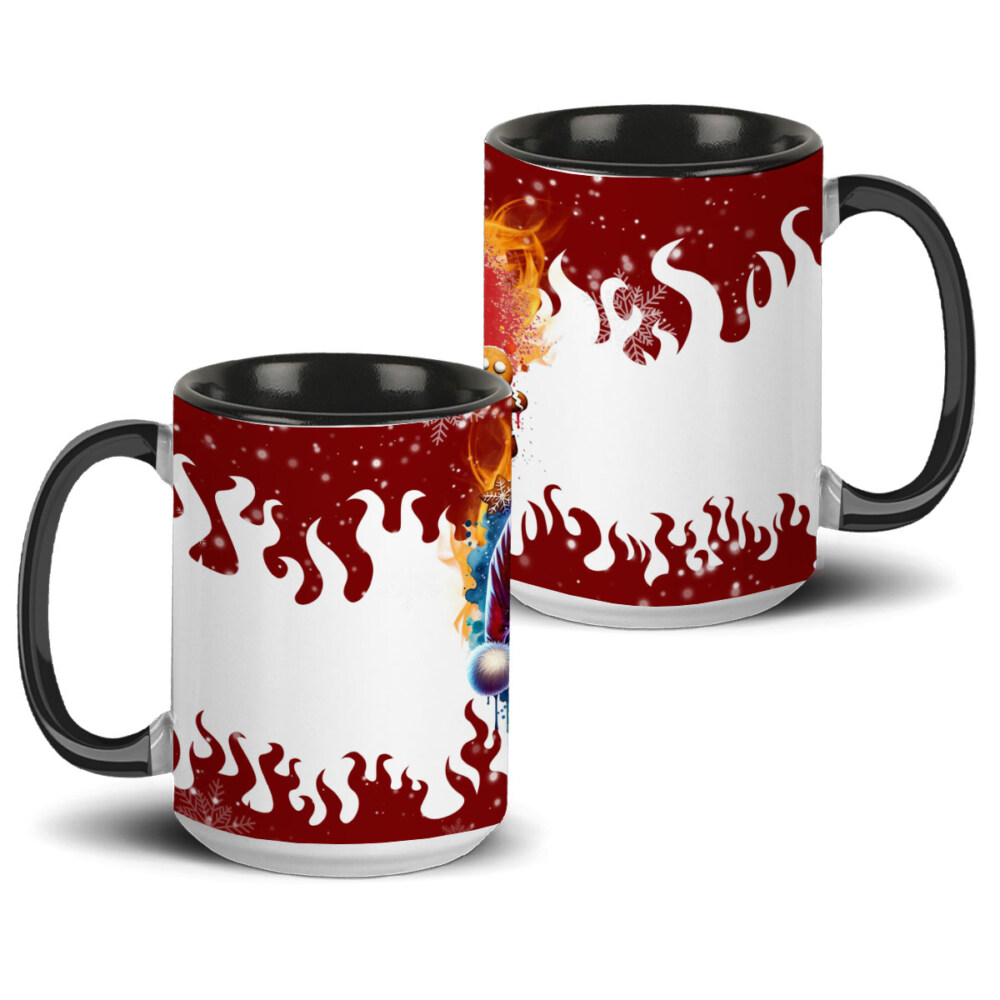 Make Every Sip Festive with the 15oz Christmas Ceramic Mug!