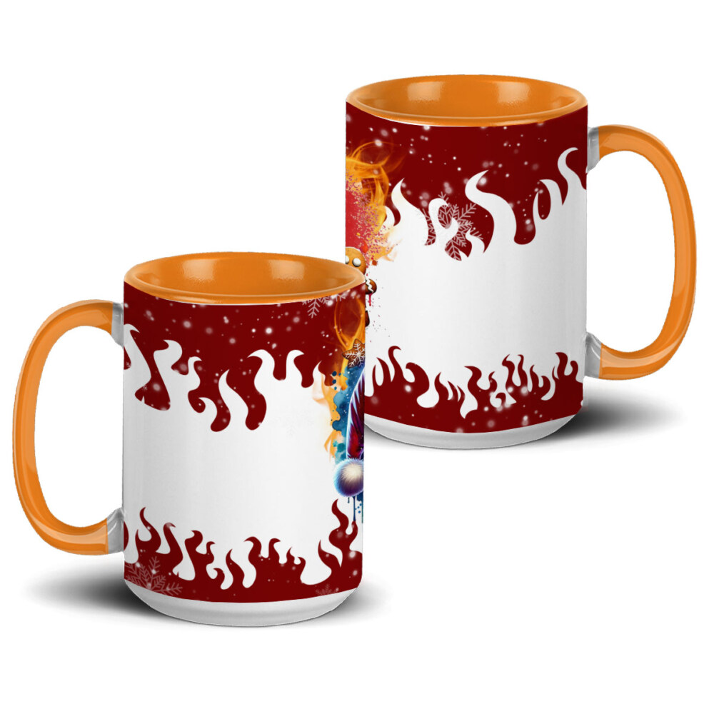 Make Every Sip Festive with the 15oz Christmas Ceramic Mug!