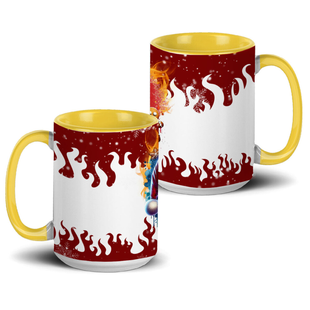 Make Every Sip Festive with the 15oz Christmas Ceramic Mug!