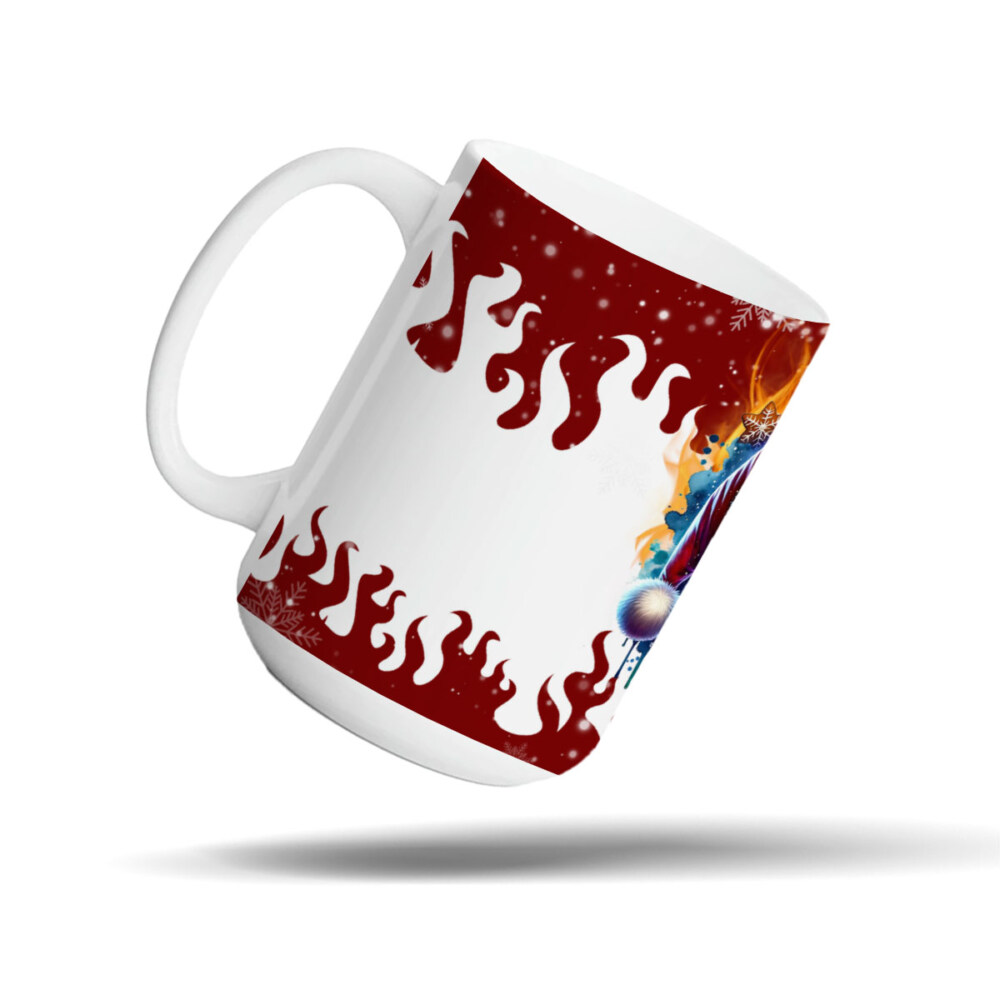 Make Every Sip Festive with the 15oz Christmas Ceramic Mug!