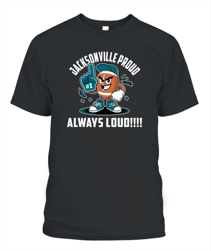 Weprintee Jacksonville Proud 2D Classic Unisex T-Shirt NEW147316